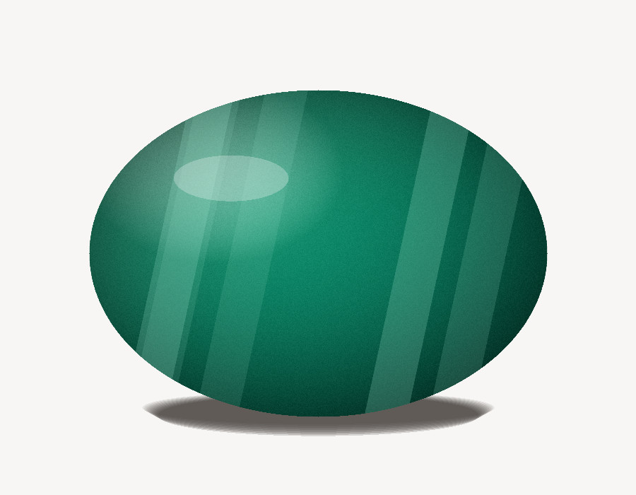 Illustration de La dioptase