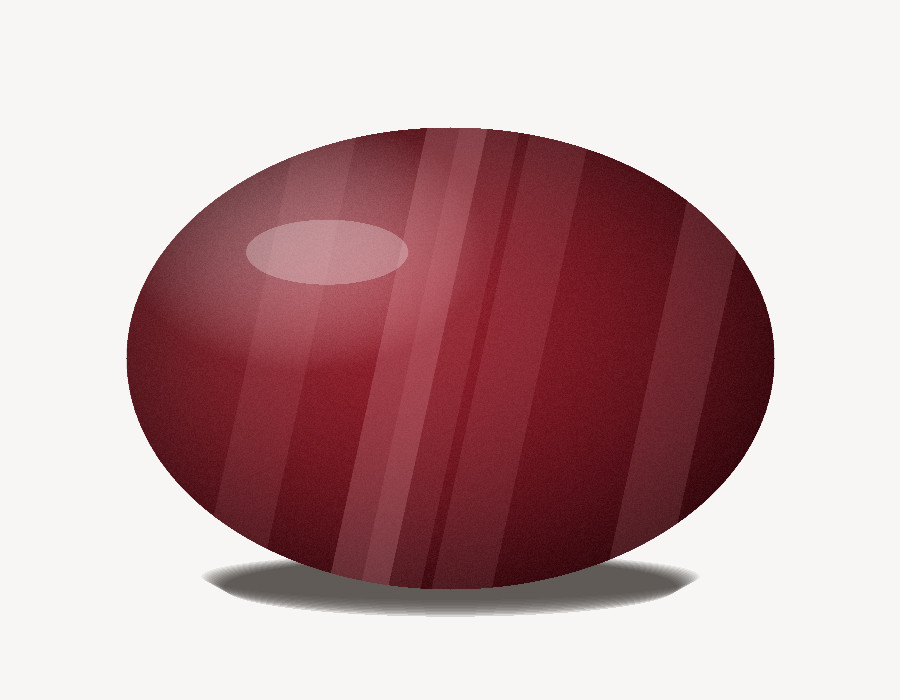 Illustration de Le grenat