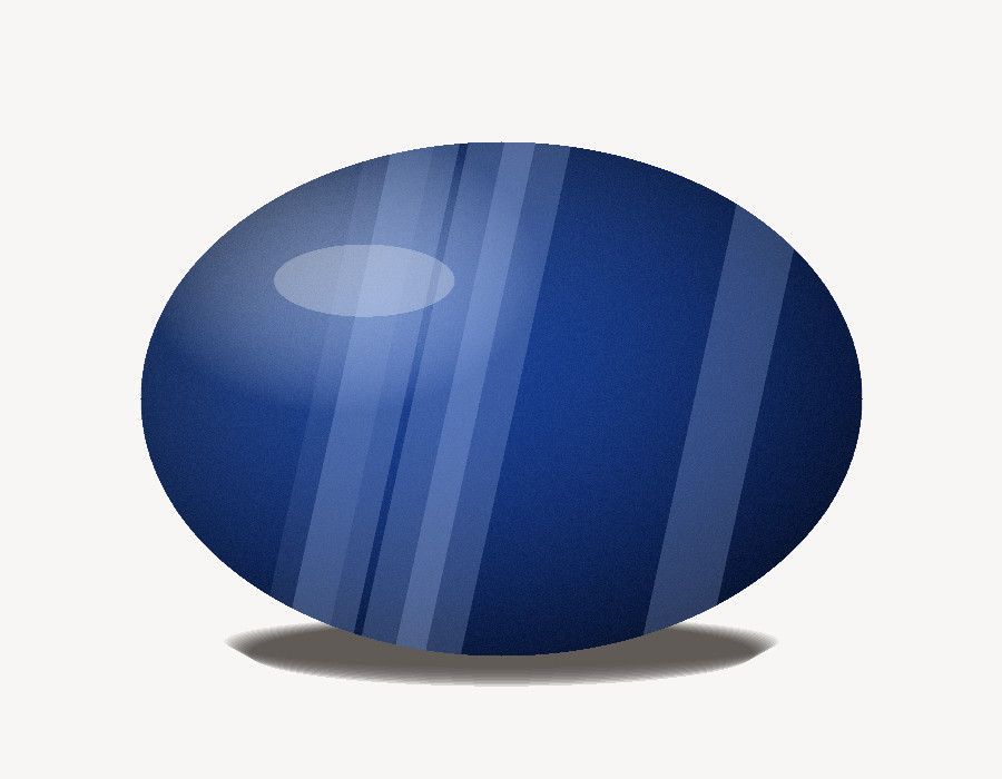 Illustration de Le saphir